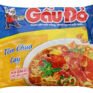 Mì gấu đỏ gói 65g