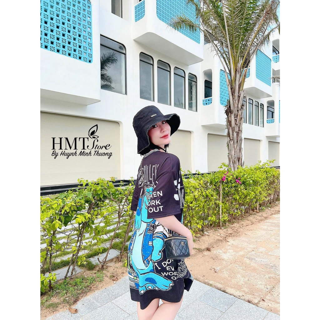 Đầm thun đen sulley
