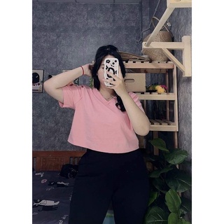 [Huyền Bigsize] Áo cổ tim Bigsize 65-95kg