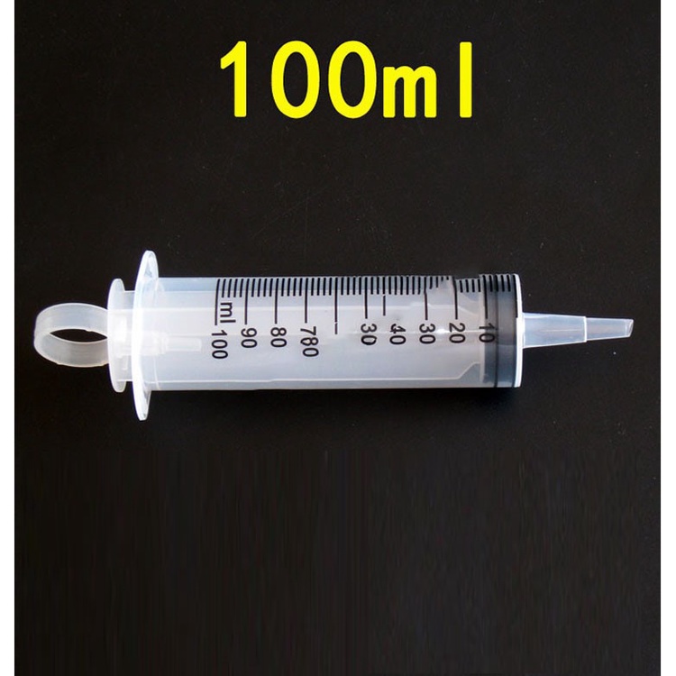 Xi lanh nhựa - Bơm tiêm nhựa - Bơm cho ăn nhựa 20cc 60cc 80cc 100cc 150cc 200cc 250cc 300cc đóng gói từng cái