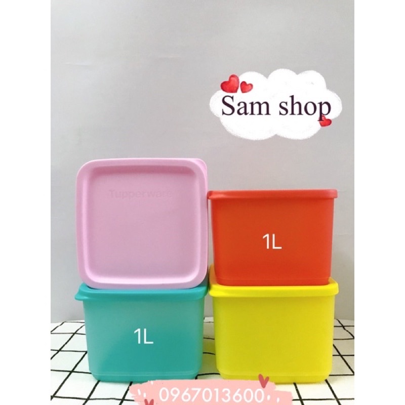Bộ Hộp BQTP Medium Square Round 4 Hộp