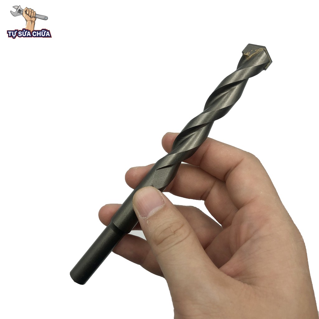 Mũi khoan tường, khoan bê tông đuôi kẹp KENDO chính hãng 6mm 10mm 12mm siêu bền đẹp