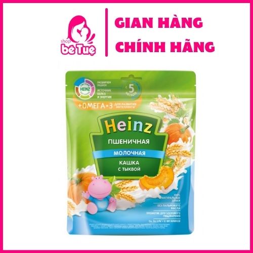 Bột Heinz Nga Vị lúa mạch, bí đỏ– 200g (5m+)