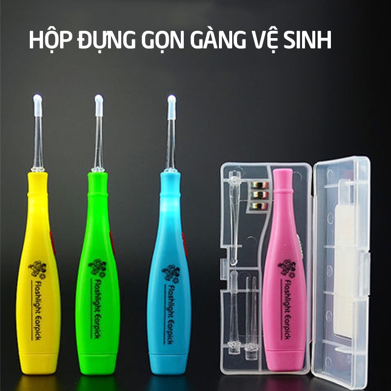 Dụng cụ Lấy ráy tai có đèn cho bé- 55777