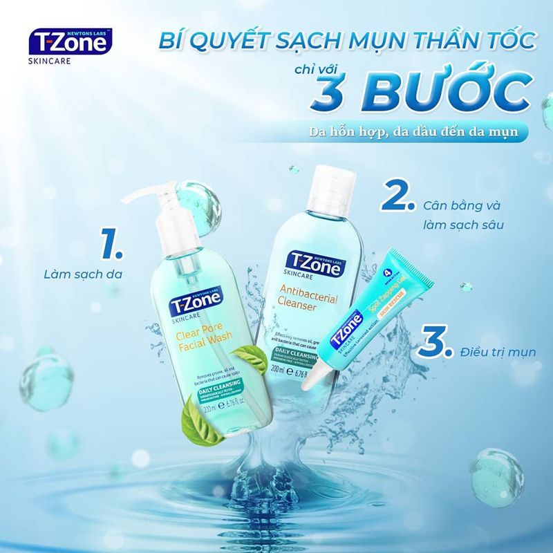T-ZONE Gel ngăn ngừa mụn cấp tốc 8ml