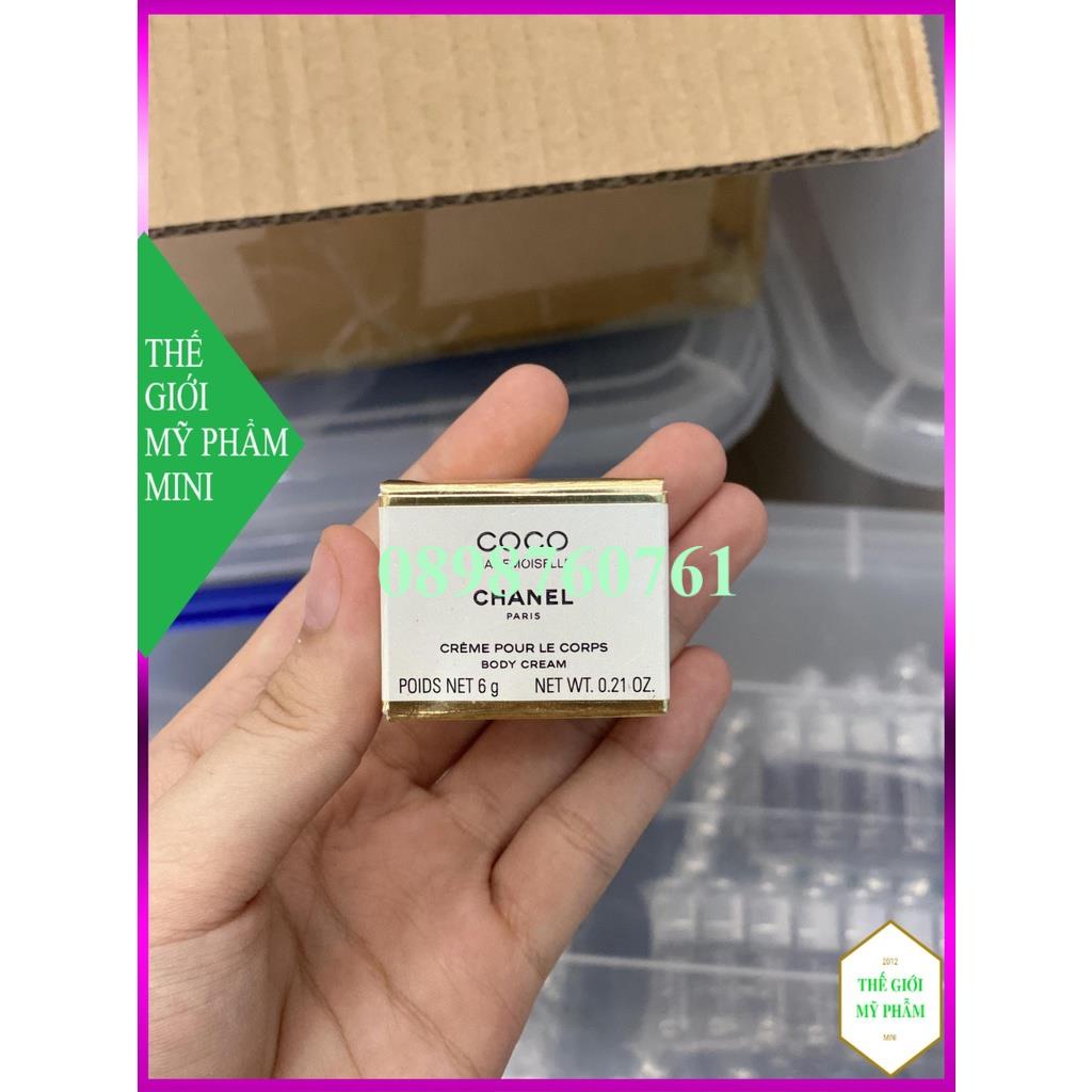 Kem Dưỡng thể hương nước hoa Chanel Coco Mademoiselle Body Cream của Pháp (mini 6gram)