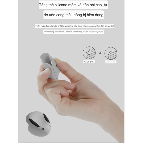 Miếng bọc góc bàn silicon giữ an toàn cho bé hình thú ngộ nghĩnh đáng yêu