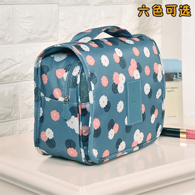 Túi đựng mỹ phẩm/đồ dùng vệ sinh chống nước có thể treo và gập gọn cho nhà tắm du lịch
