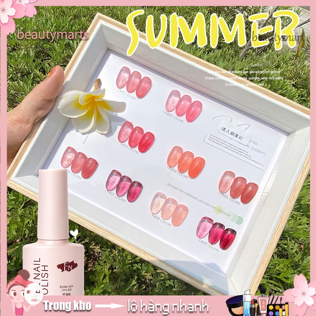 [Hàng mới về] Sơn Móng Tay Dạng Gel Trong Suốt Loại Bỏ Nước Sơn Móng Tay 8ml