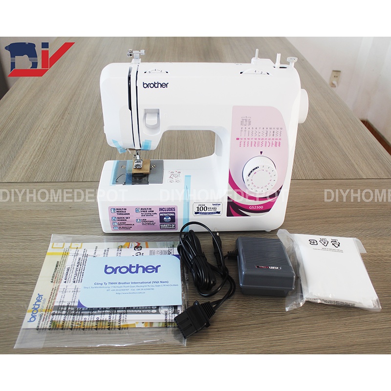 Máy may gia đình Brother GS2500 - Hàng chính hãng