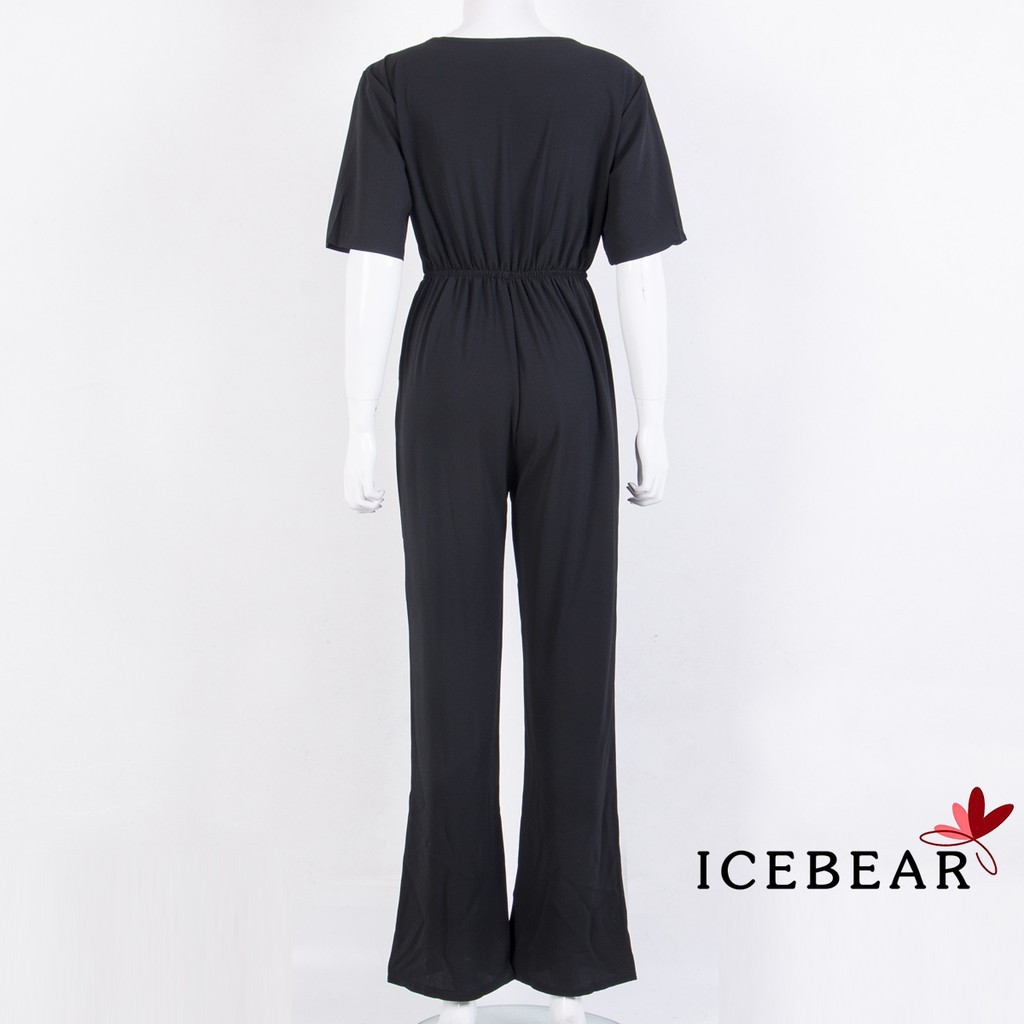 Jumpsuit dài kiểu dáng đơn giản thời trang cho nữ