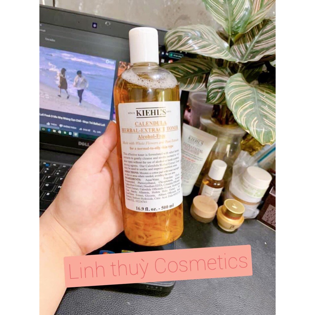 [Freeship] Toner Hoa Cúc Kiehl's Calendula Herbal Extract Alcohol-Free Toner