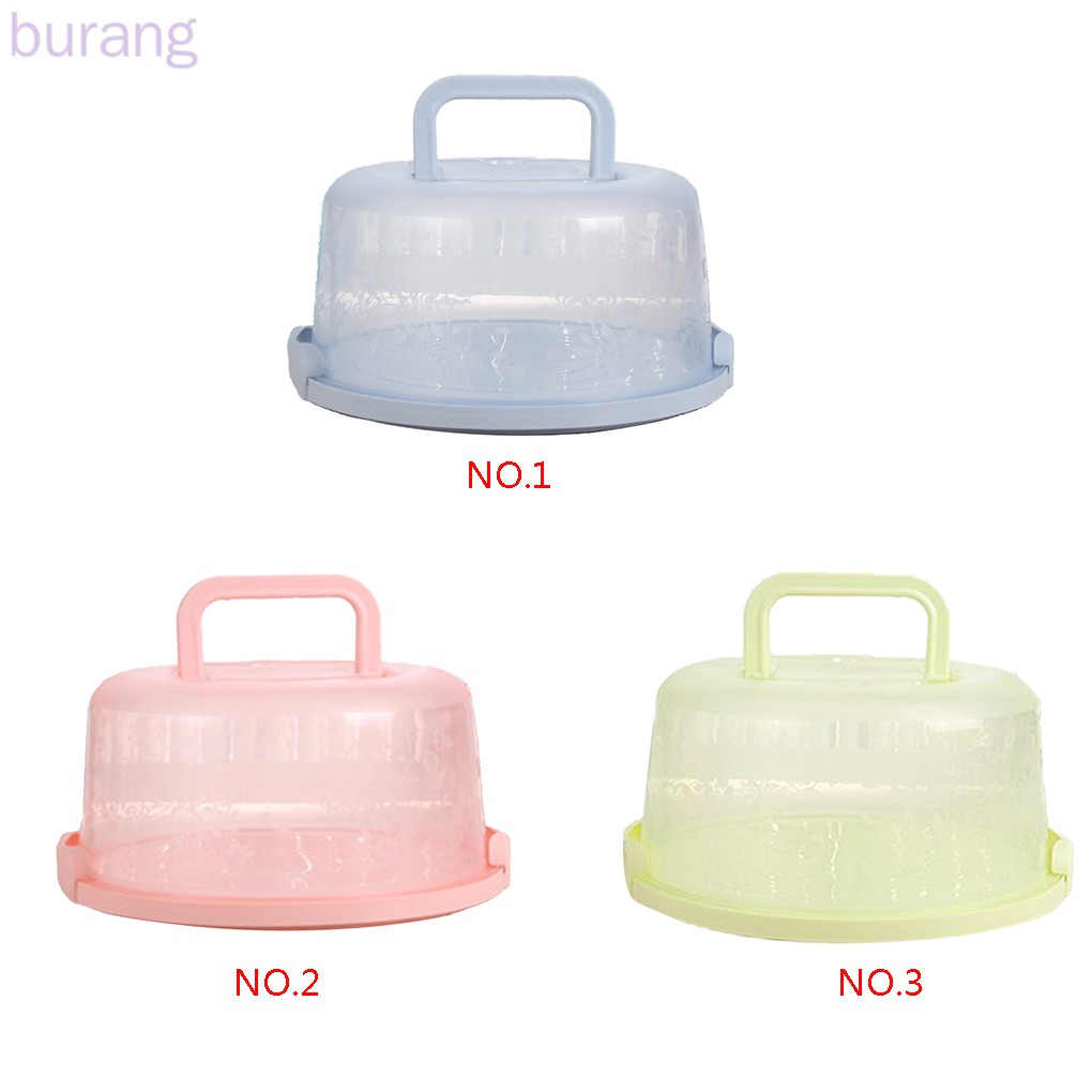 Hộp Nhựa Tròn Đựng Bánh Tiện Dụng