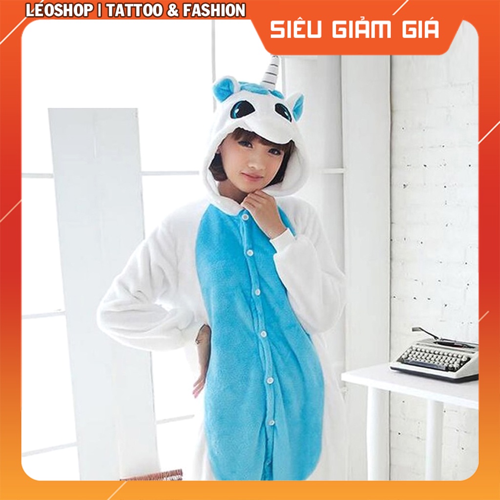 Bộ Đồ Thú Unicorn Trắng Xanh ❤️ FREESHIP ❤️