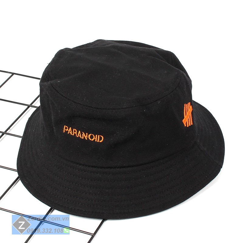 Mũ bucket rộng vành PARANOID đẹp, chất liệu cao cấp cho cả nam và nữ