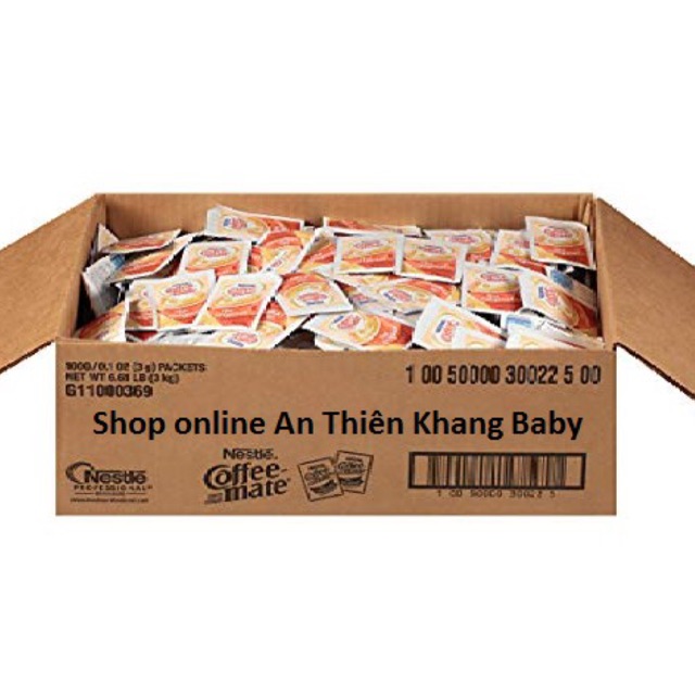 Set (30 gói - 50 gói) coffee mate original dành cho người ăn kiêng