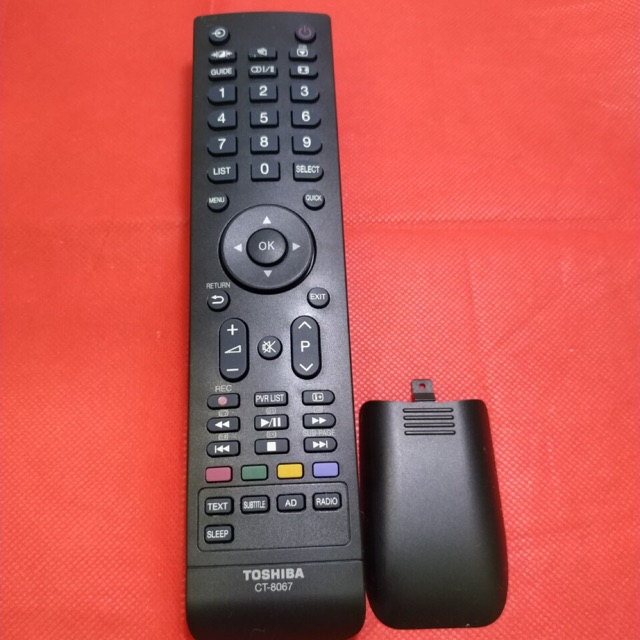 REMOTE ĐIỀU KHIỂN TIVI TOSHIBA LCD 8067,CAM KẾT HÀNG ZIN MỚI 100%