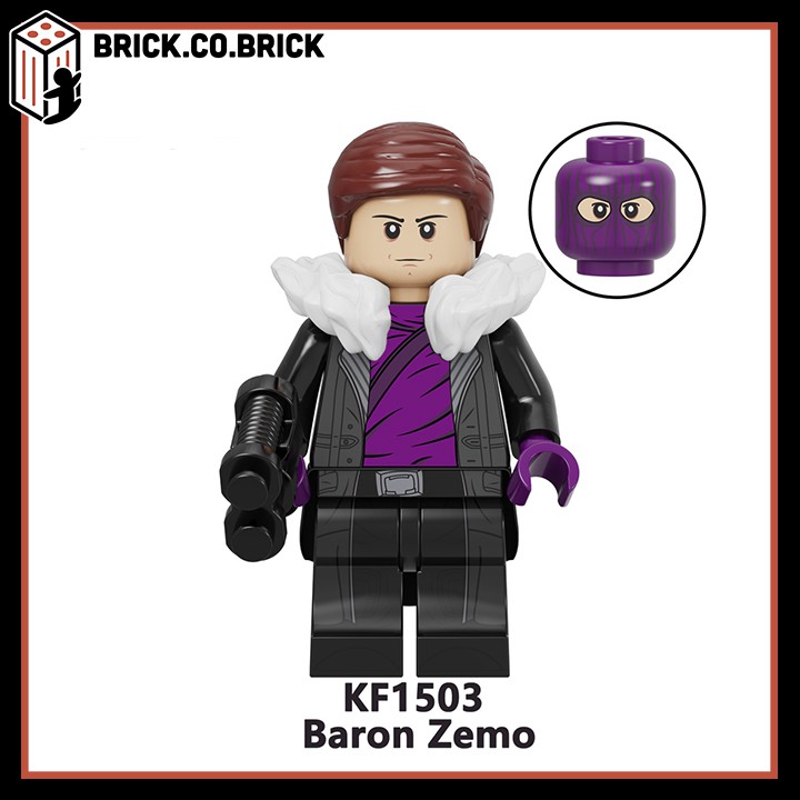 The Falcon and The Winter Soldier Đồ chơi Non Lego Super Hero Siêu anh hùng MCU Marvels mô hình US Agent Sharon KF6135