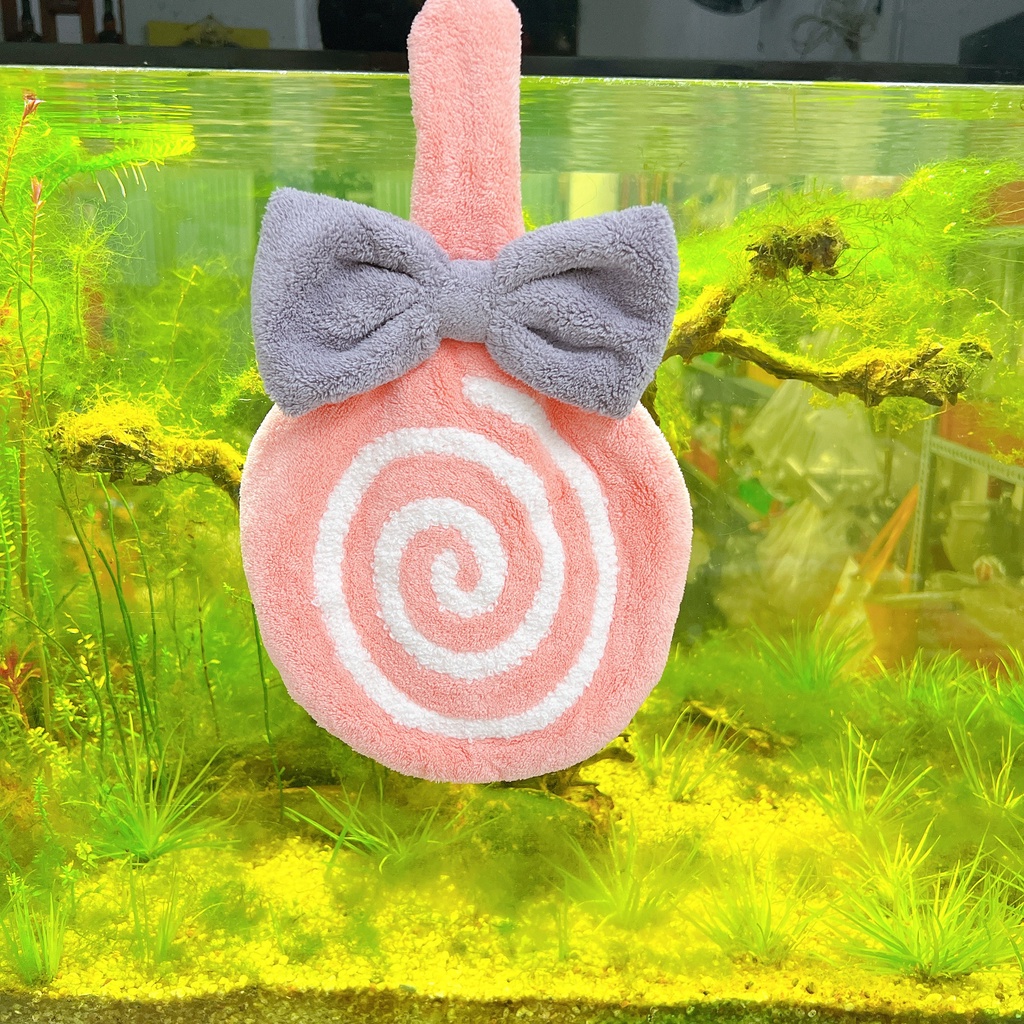 Khăn Lau Tay Nhà Bếp Hình Đáng Yêu  Vải Mềm Mại Thấm Nước Cực Tốt