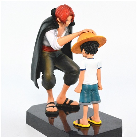 [ Dưa Hấu ] Mô hình nhân vật One Piece - Mô hình Shank và Luffy