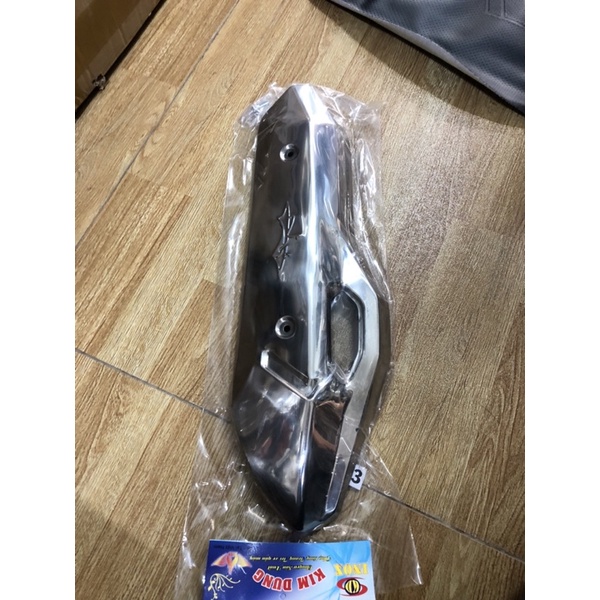 Ốp pô inox cao cấp xe AB Air blade đời 2022-2023