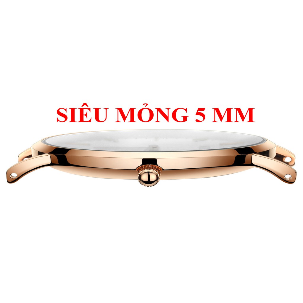 [FREESHIP50K] Đồng Hồ Nam CRNAIRA JAPAN CA0079 Máy Siêu Mỏng Dây Titanium Cao Cấp _Tặng vòng tay