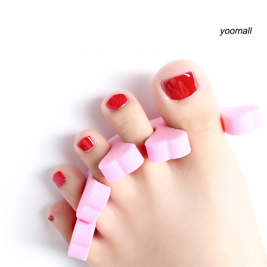 Set 100 Cặp Đệm Xốp Mềm Tách Ngón Chân Chống Trầy Xước Cho Người Lớn / ZJGJ