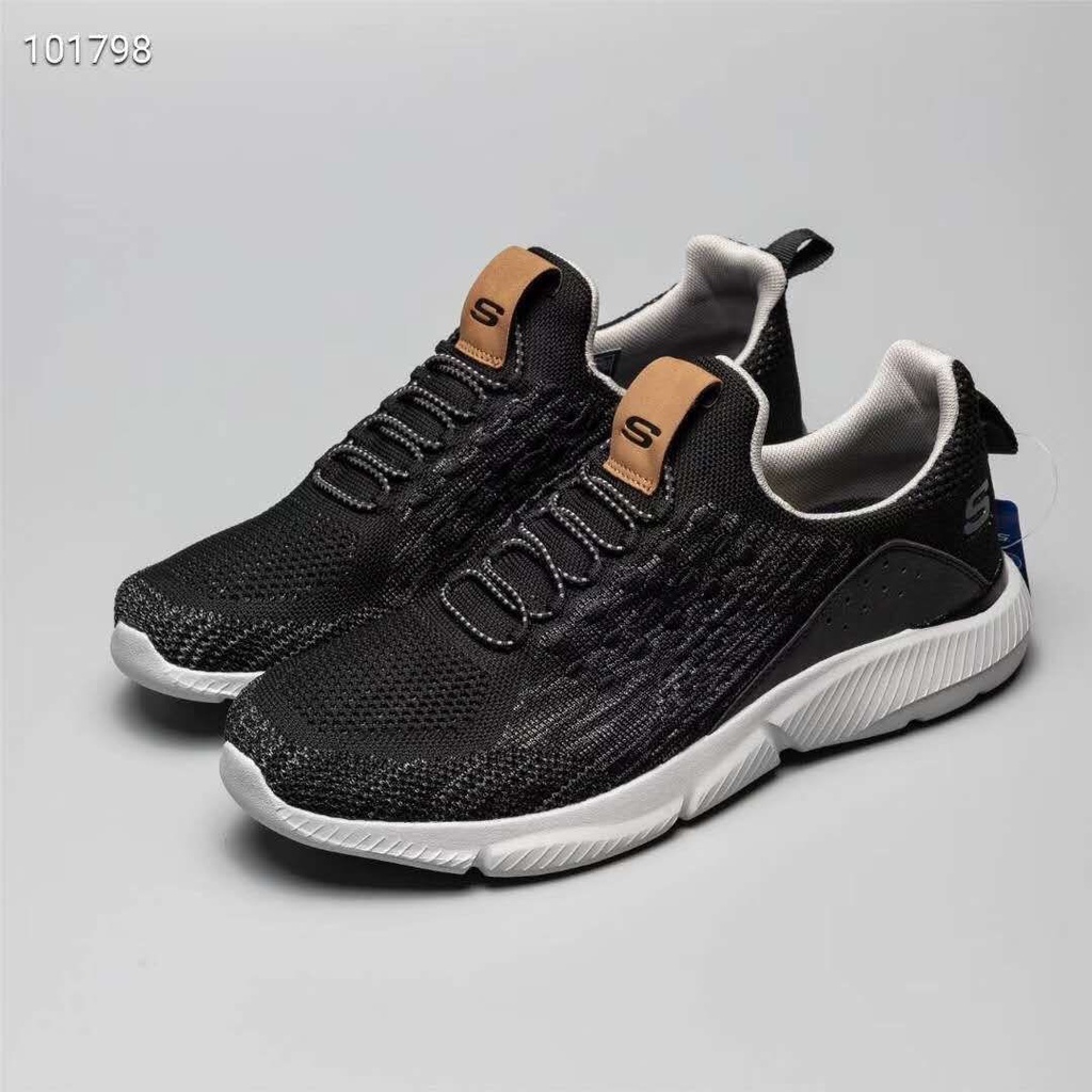 Giày skecher nam giả dây, nổi cục, giày slipon - pb37