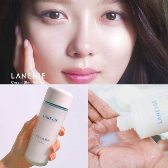 Nước hoa hồng dưỡng ẩm LANEIGE CREAM SKIN REFINER 50 ml( date 2022)