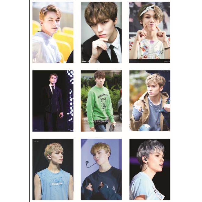 Lomo card ảnh thành viên SEVENTEEN - VERNON full 54 ảnh