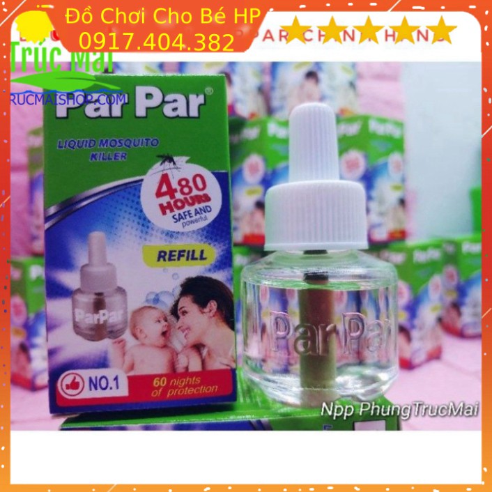 [SIÊU SALE] Tinh Dầu Đuổi Muỗi PARPAR Chính Hãng (Không hiệu quả trả lại tiền) ✅  Đồ Chơi Trẻ Em HP