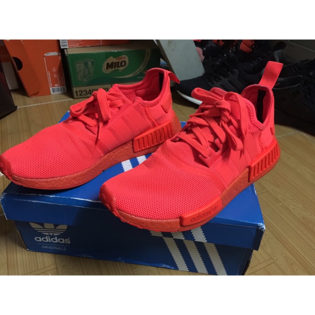 Giày NMD R1 red solar bản limited (bản xách tay, used)