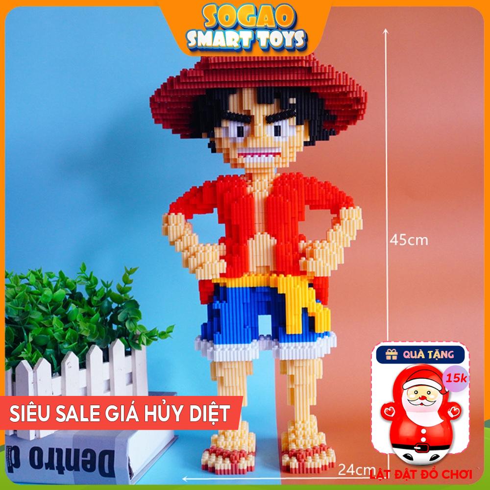 Bộ Lắp Ghép Lego Mô Hình Nhân Vật Hoạt Hình 3d Đồ Chơi Trẻ Em Sogao Cỡ Lớn Đáng Yêu