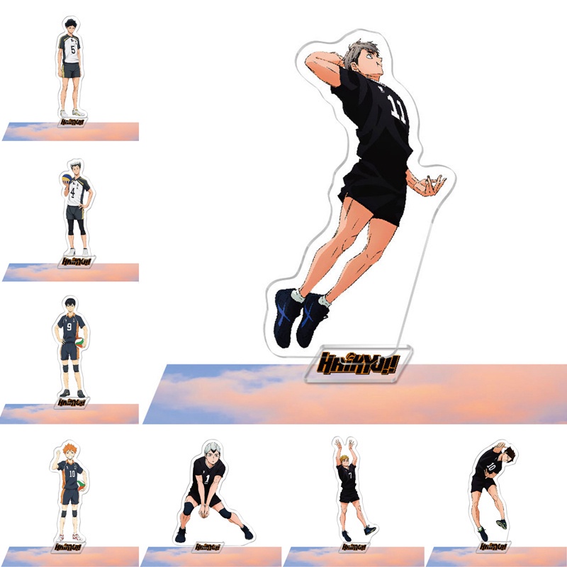 Tmdbyx Mô Hình Nhân Vật Anime Haikyuu Bằng Acrylic Đứng Để Bàn Trang Trí