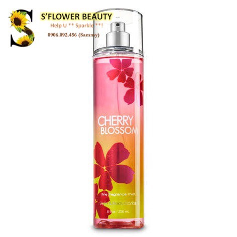 Cherry Blossom | Sản Phẩm Tắm Dưỡng Mịn Da Lưu Hương Toàn Thân Bath &amp; Body Works