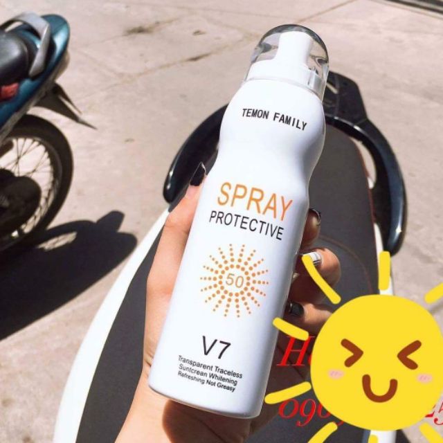 XỊT CHỐNG NẮNG SPRAY V7