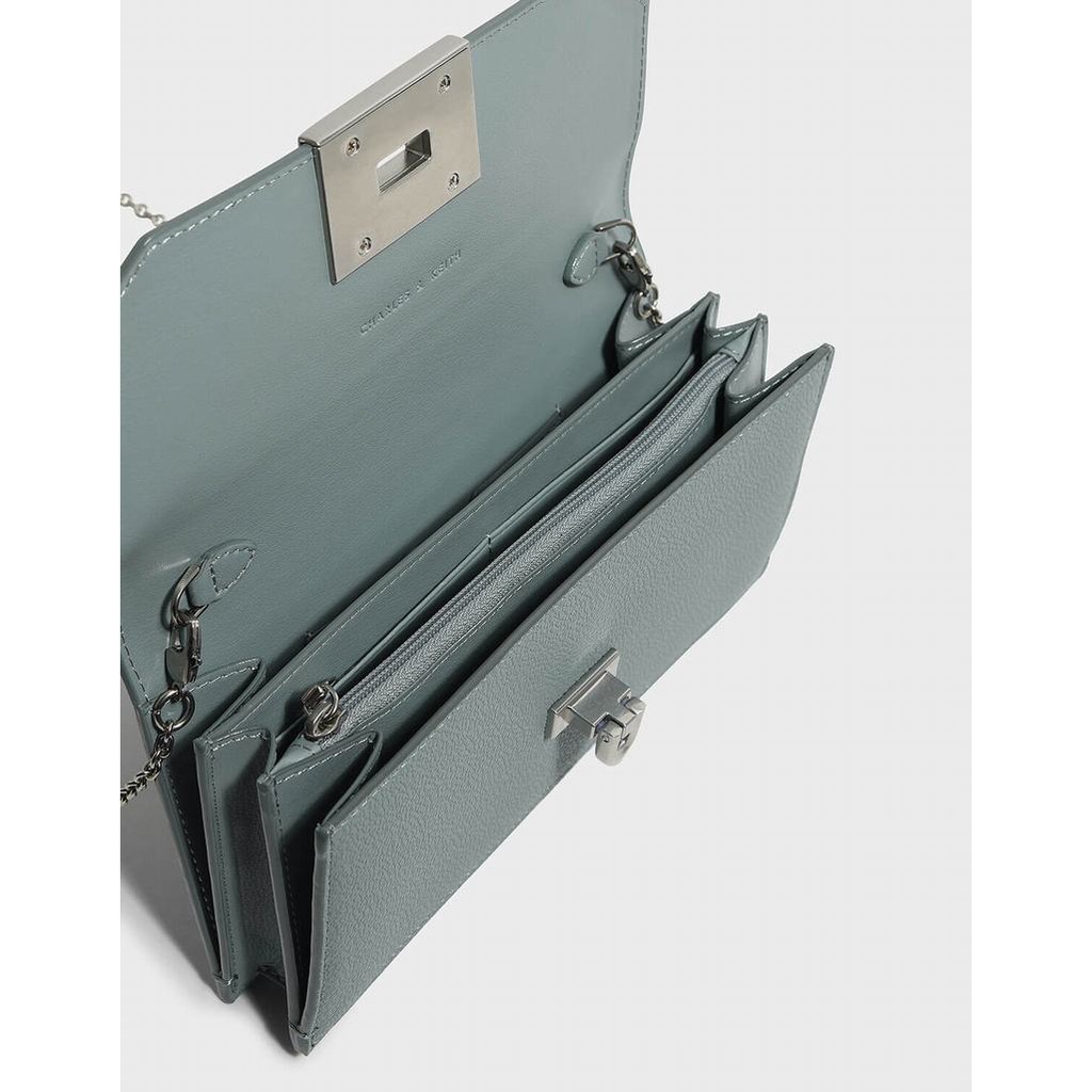 Túi ví C&K màu ghi CK197