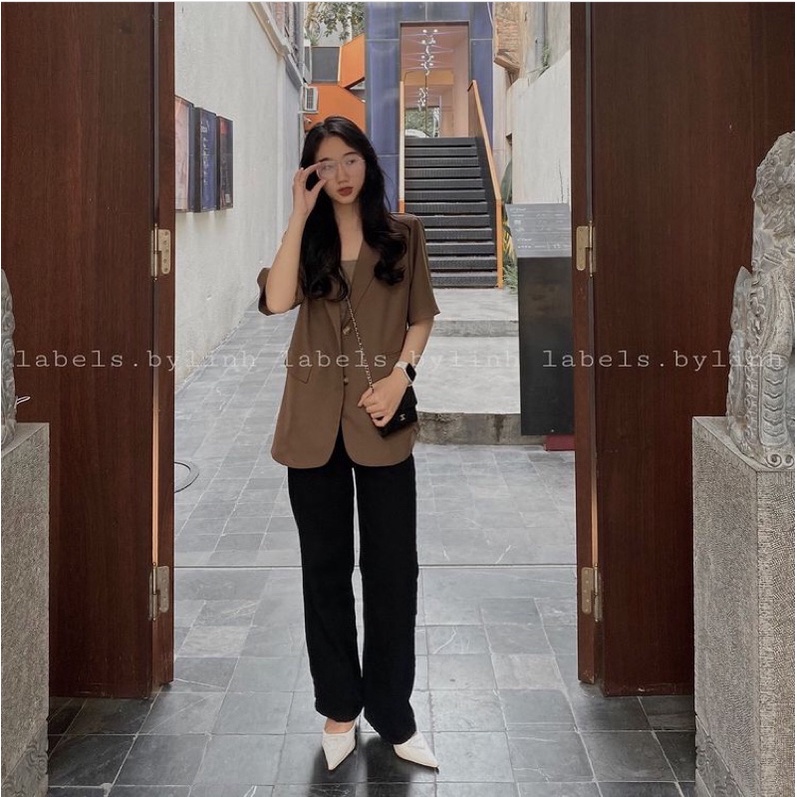 Giày new 100% giống mẫu Prada slingback pumps