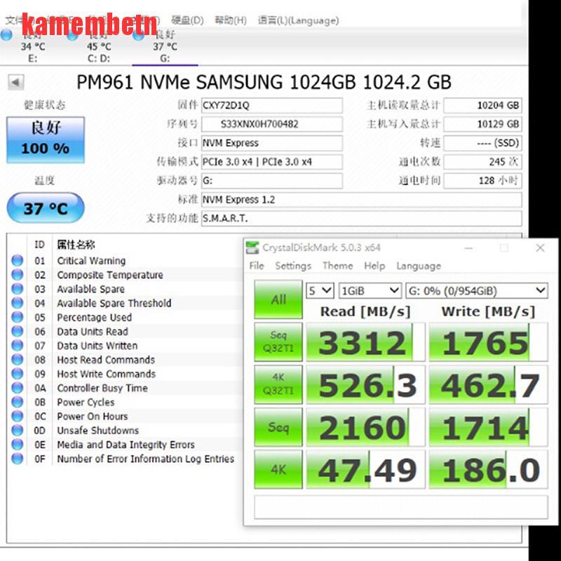 Thẻ Chuyển Đổi Nvme M.2 Ngff Ssd Sang Pci-E Pci Express 3.0 16x X4