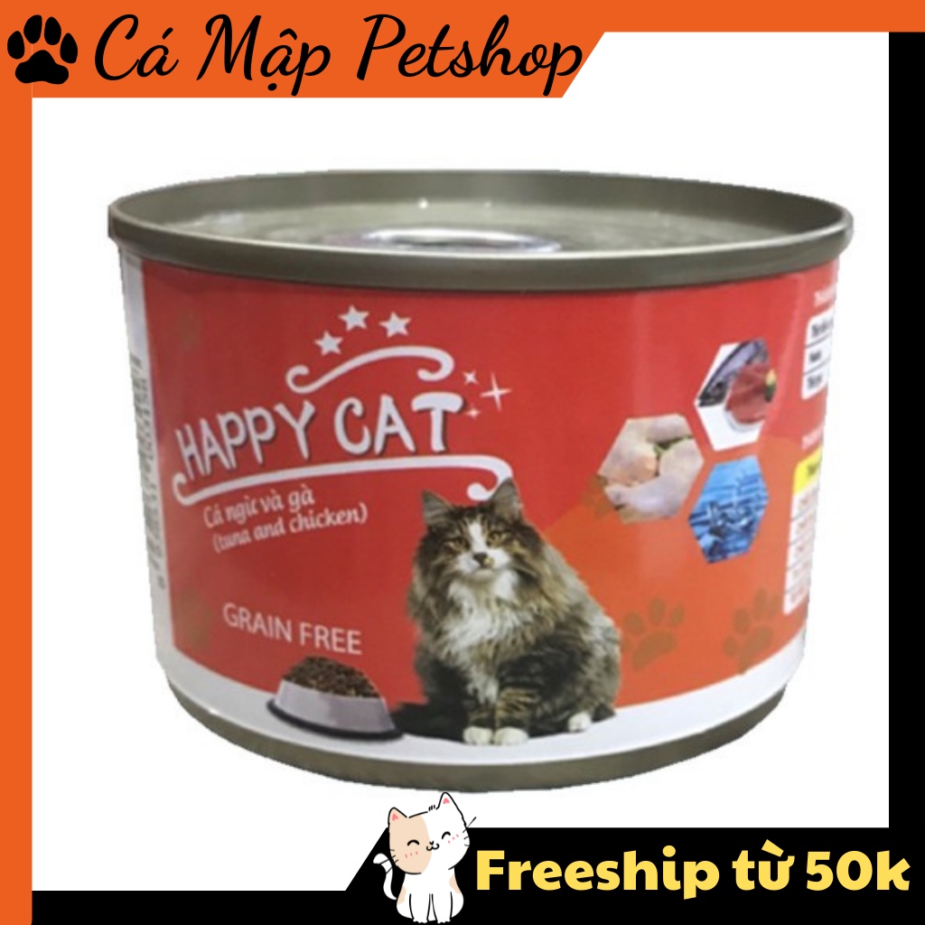 Pate cho mèo Happy Cat, Pate Happy Cat cho mèo lon 160gr