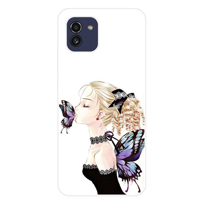 Ốp lưng dẻo silicone mềm Samsung Galaxy A03 in hình thời trang