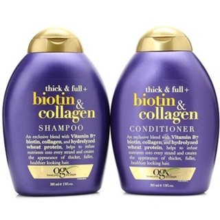Cặp Gội Xả OGX Biotin & Collagen 335ml