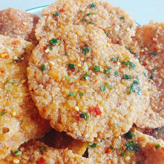 Combo 15 gói cơm cháy + 500g cơm lắc khô gà 160k