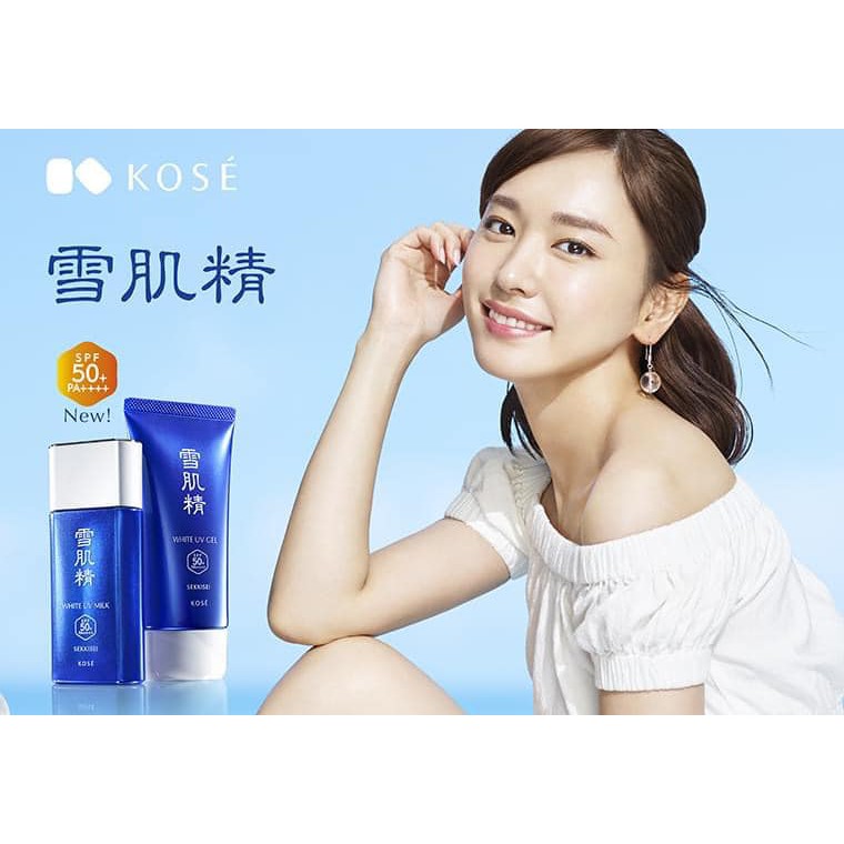 Kem chống nắng Kose Sekkisei UV Milk/Gel SPF50+PA++++