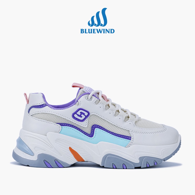 Giày Sneaker Nữ Phối Màu Năng Động Phong Cách Hàn Quốc BLUEWIND 68794