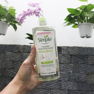 Nước tẩy trang Simple 400ml