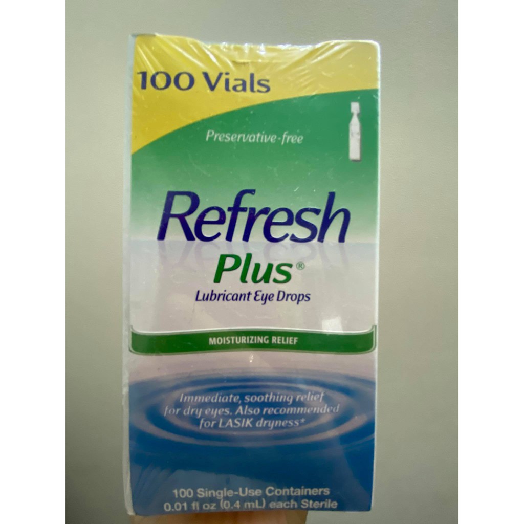 Nhỏ mắt Refresh tears - Nước mắt nhân tạo