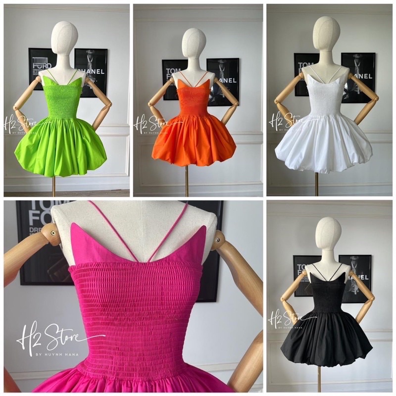 Đầm Yếm Tai Mèo + có quần lót trong