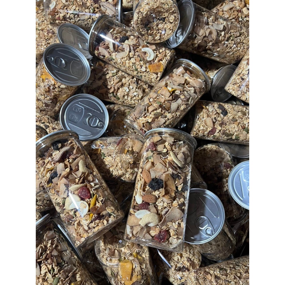 1KG NGŨ CỐC GRANOLA Ăn kiêng không đường, siêu hạt, siêu ngon, siêu thơm