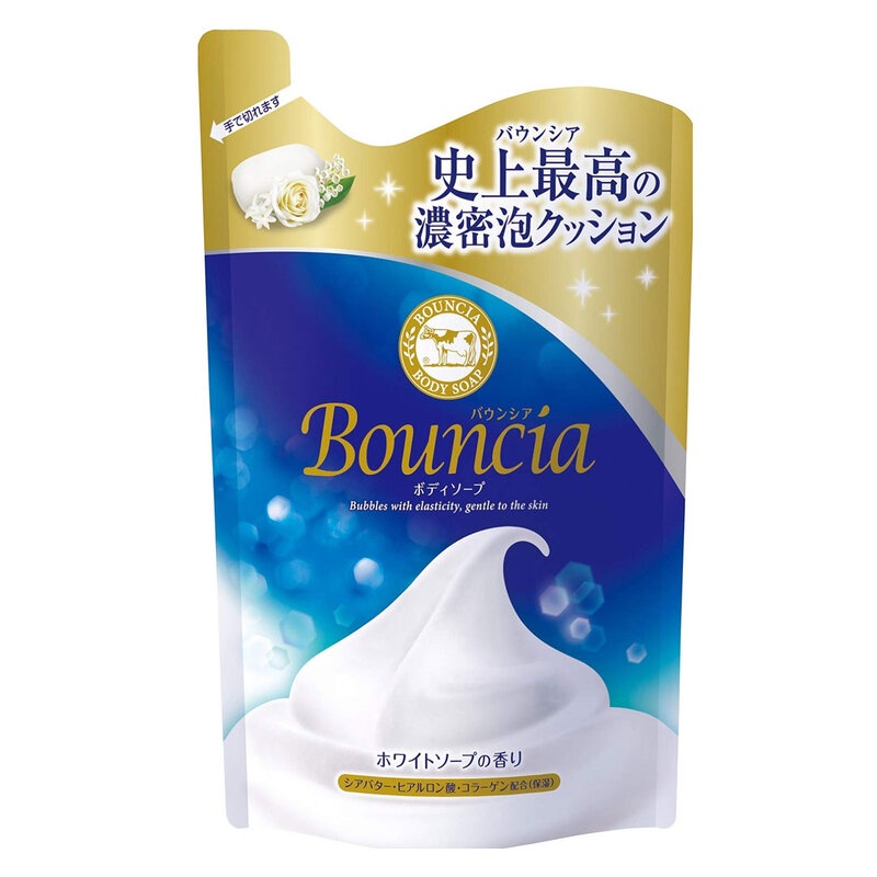 Sữa tắm dưỡng ẩm hương hoa cỏ Bouncia Body Soap (White Soap) Pump 500ml